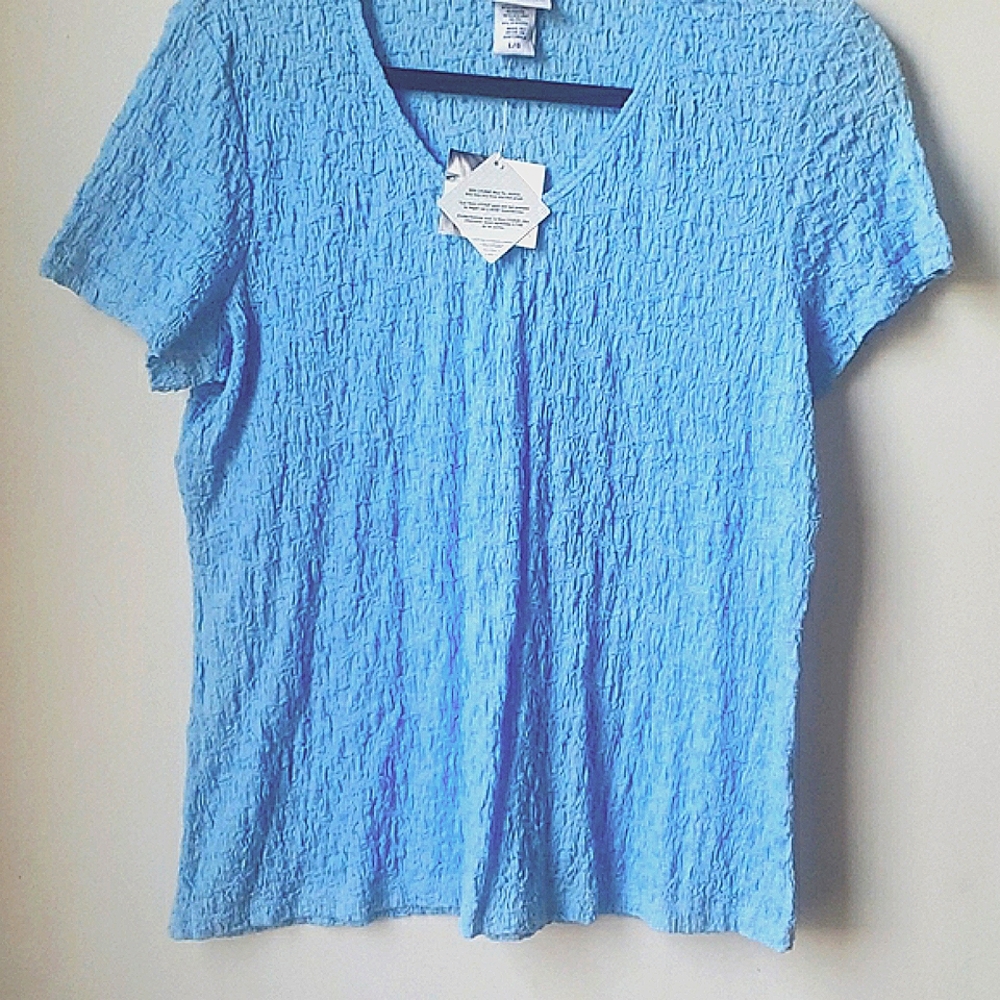 Jaclyn Smith short sleeve Women's blouse.